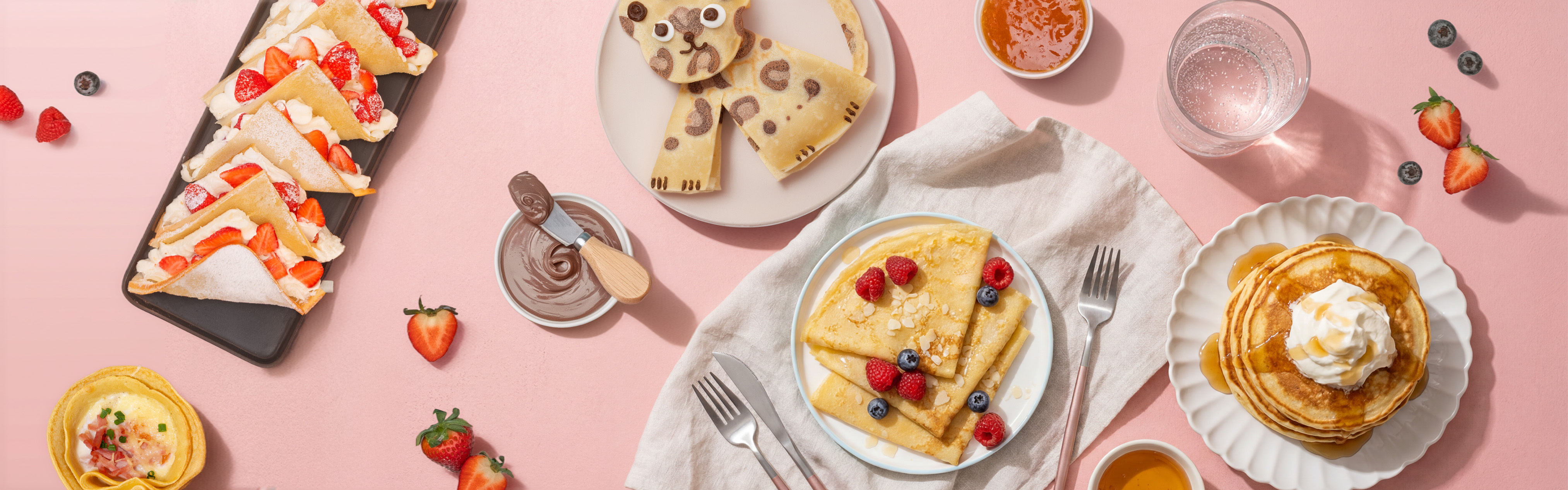 Des crêpes de compet'