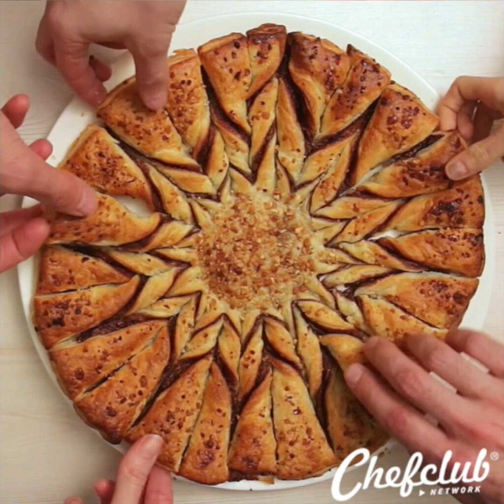 Tarte soleil Nutella