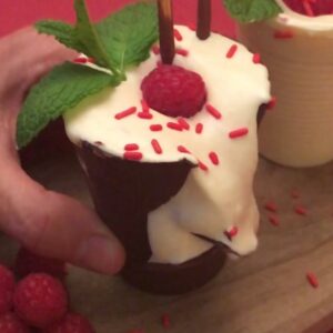 Volcan choco framboise