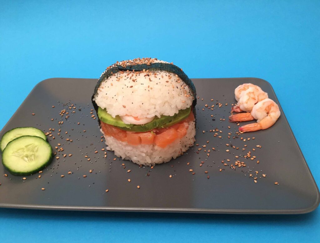 Sushi burger