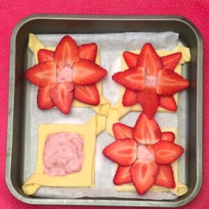 Le fraisier origami