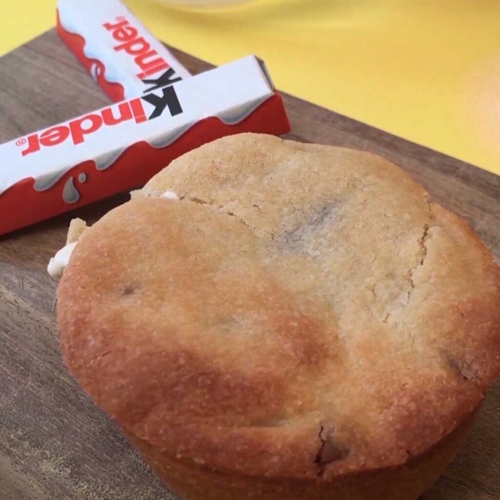 Cookie muffin au Kinder