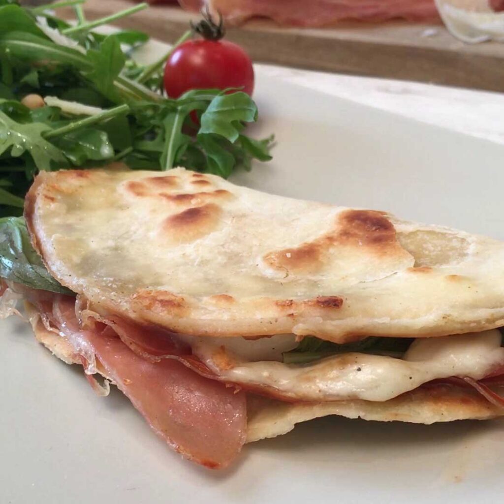 La piadina romagnola