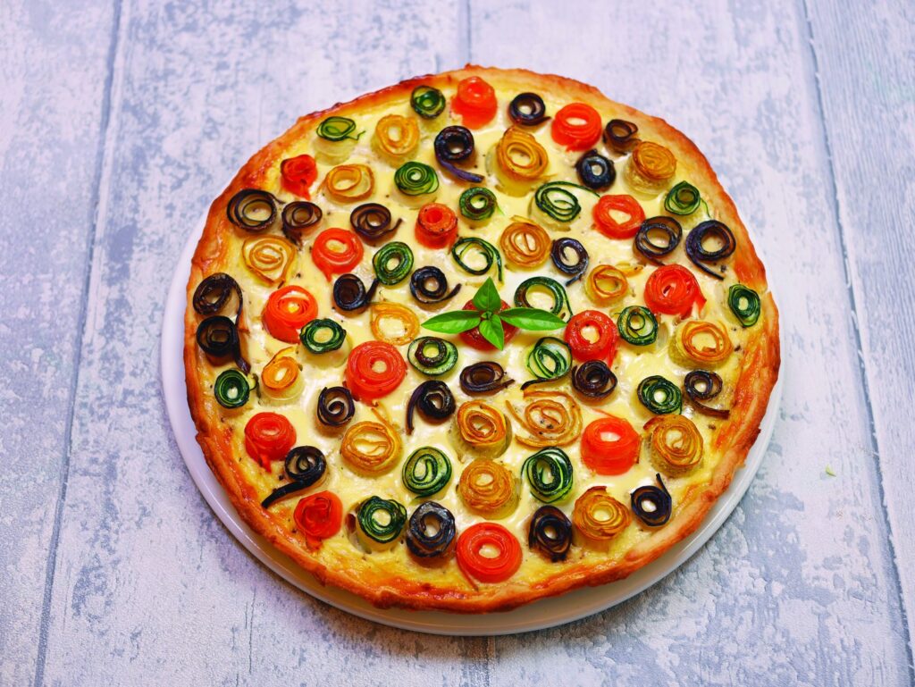 Una torta fiorita