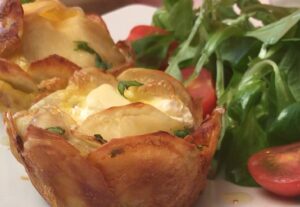 Cupcakes De Queso Fundido