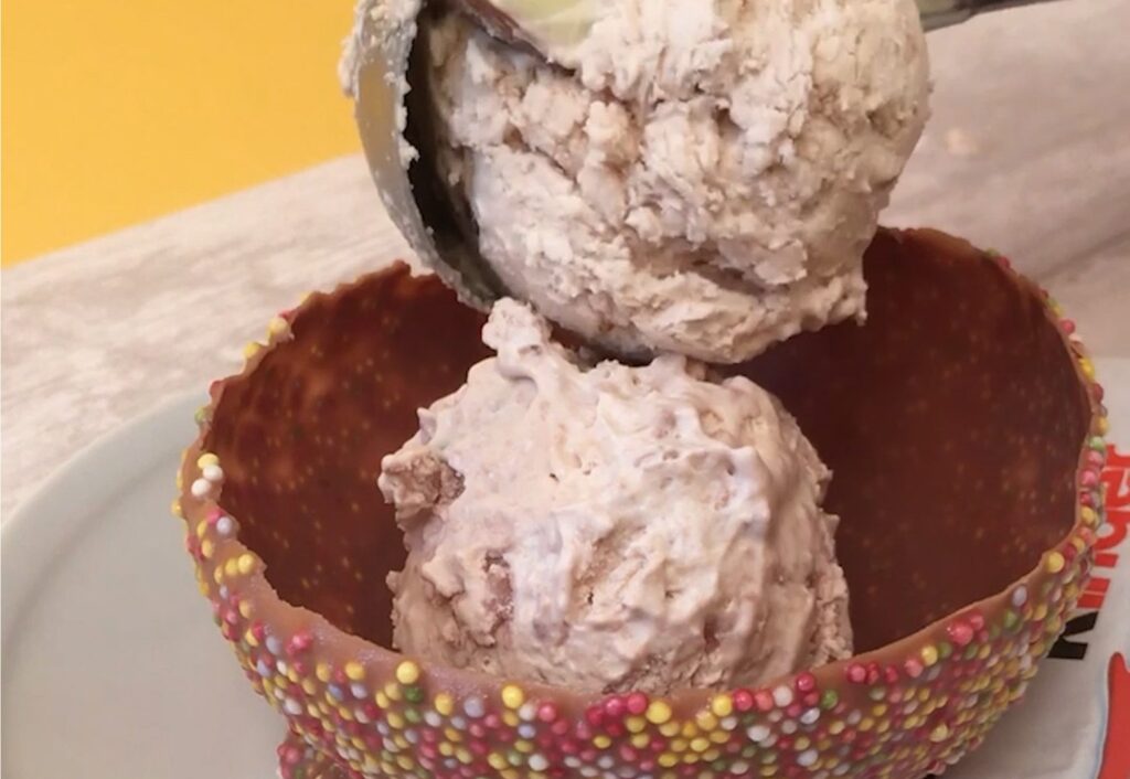 Kinder Chocolate Ice-Cream