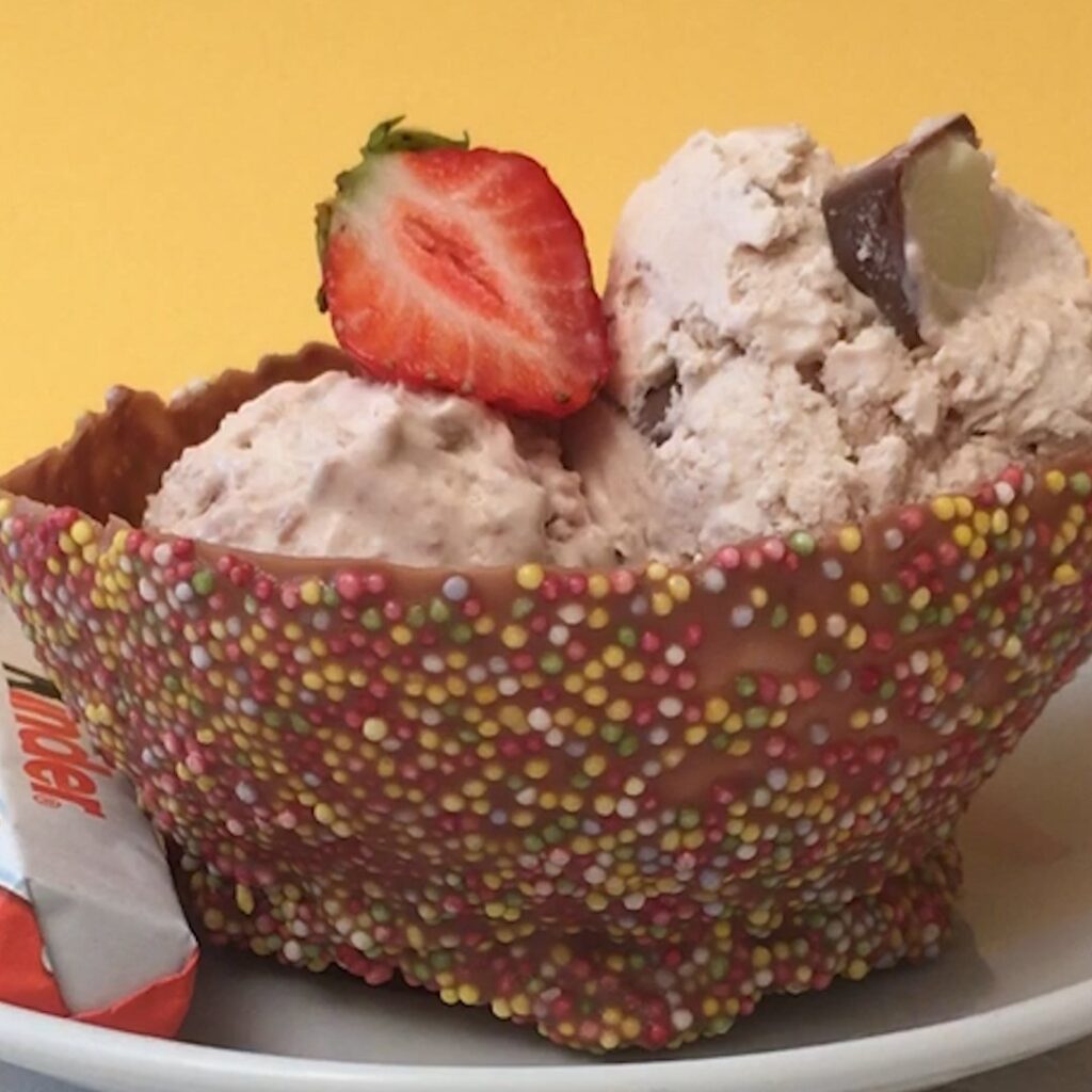 Glace choco-morceaux