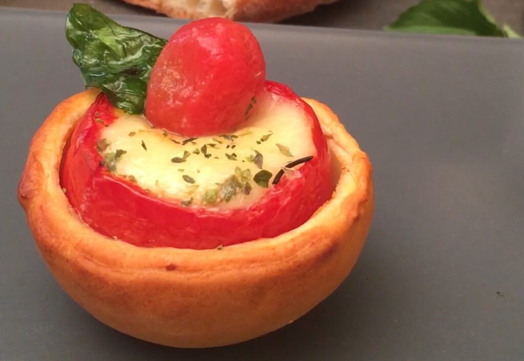 Tomate mozzarella gourmande