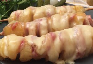 Brochette raclette