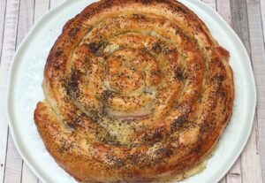 Torta salata vortice