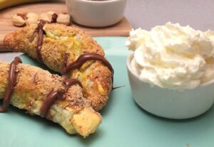 Croissants choco-banane
