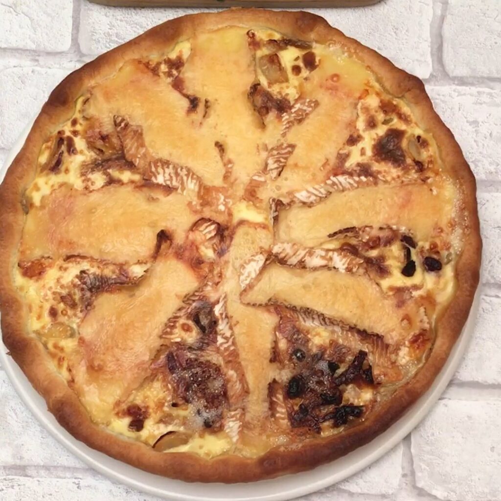 Tarte camembert
