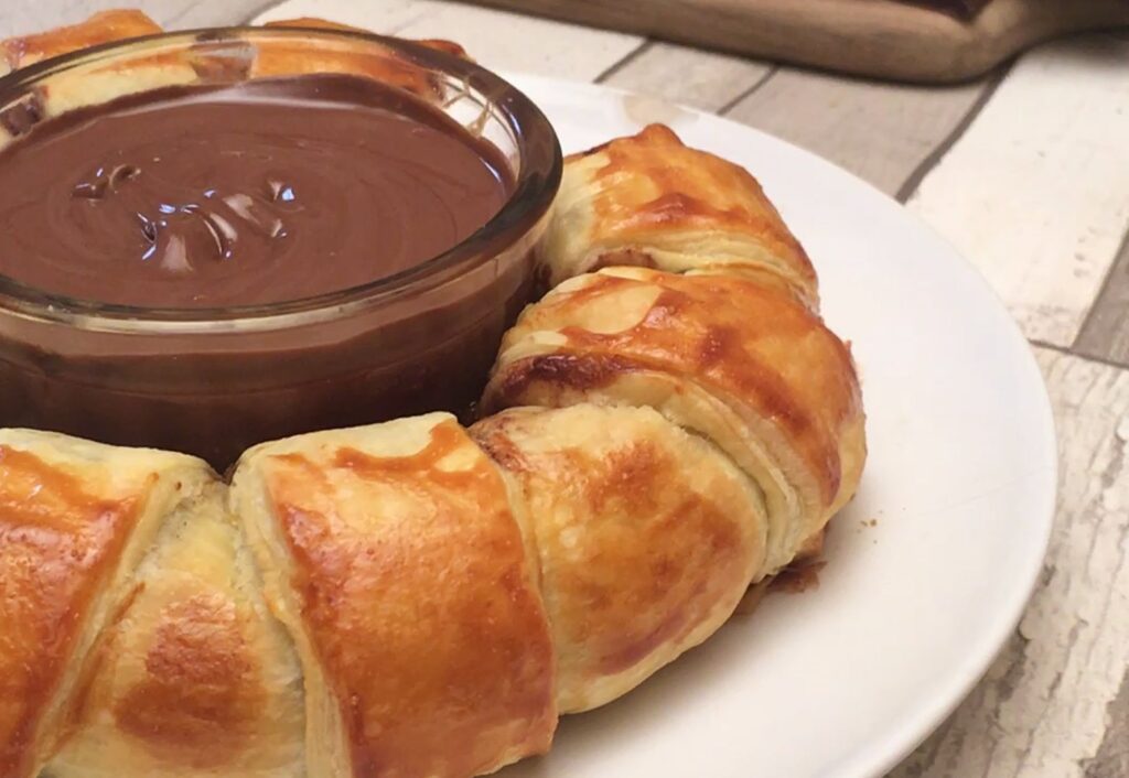 Nutella Banana Crown