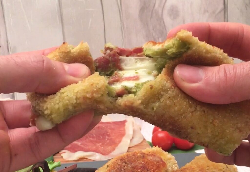 Mini rotolini croccanti