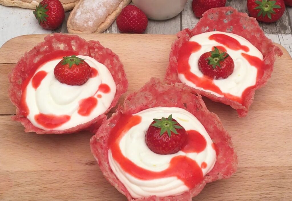 Tiramisu fraises