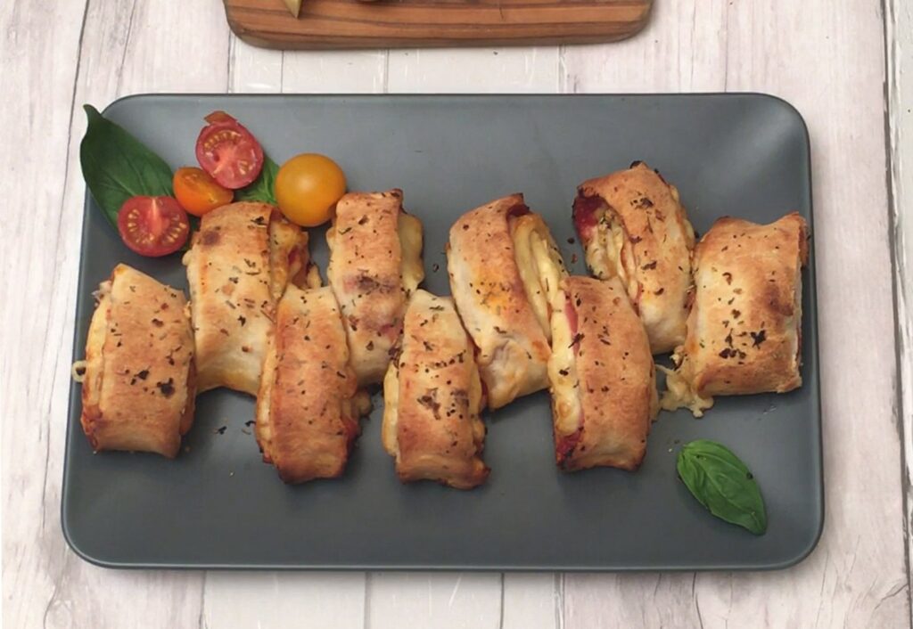 Rollitos de pizza