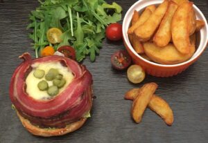 Hamburguer raclette