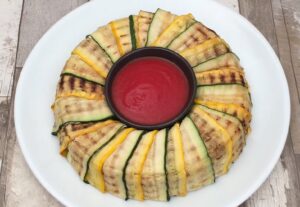 Gefüllte Zucchini-Krone