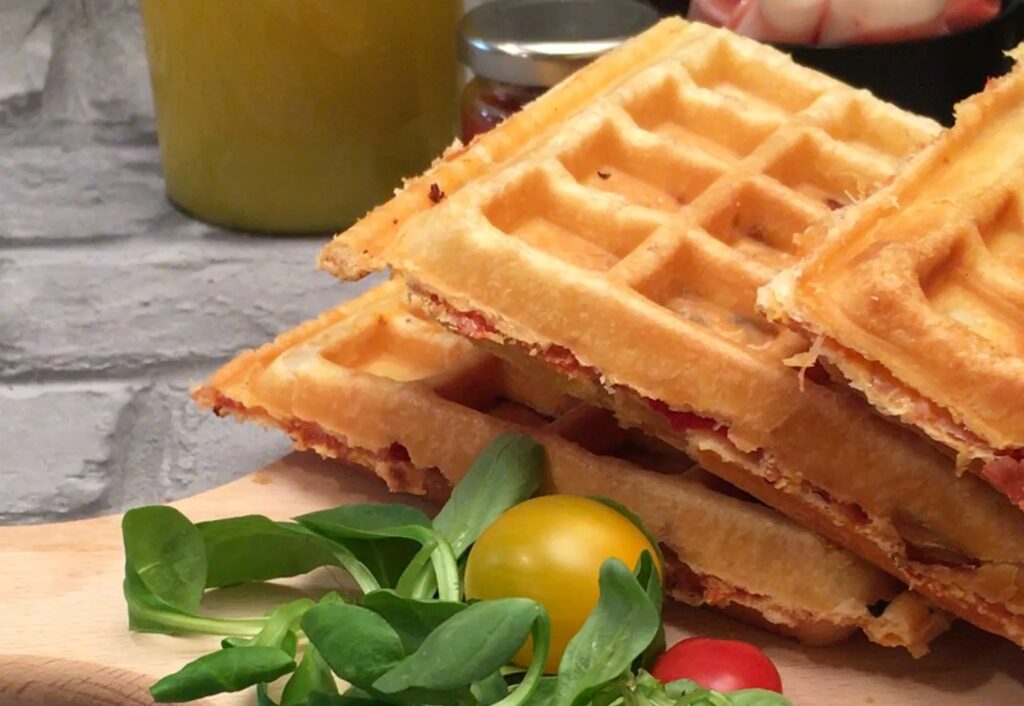 Pizza waffle
