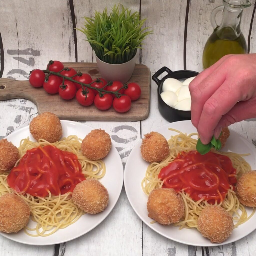 Billes de tomates mozzarella