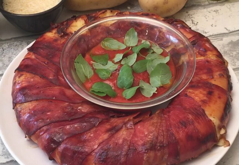 Couronne jambon cru