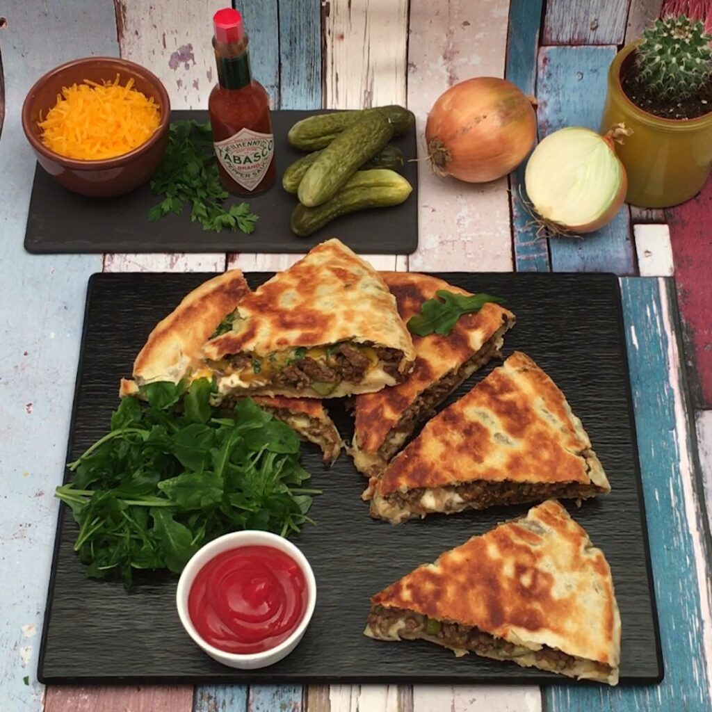 La pizza burger aux épices Chefclub