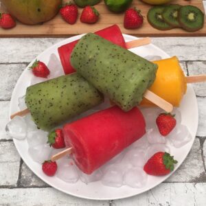 Paletas heladas multifrutas