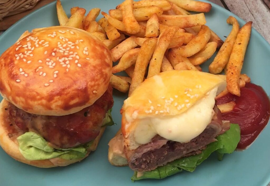 Le burger coulant