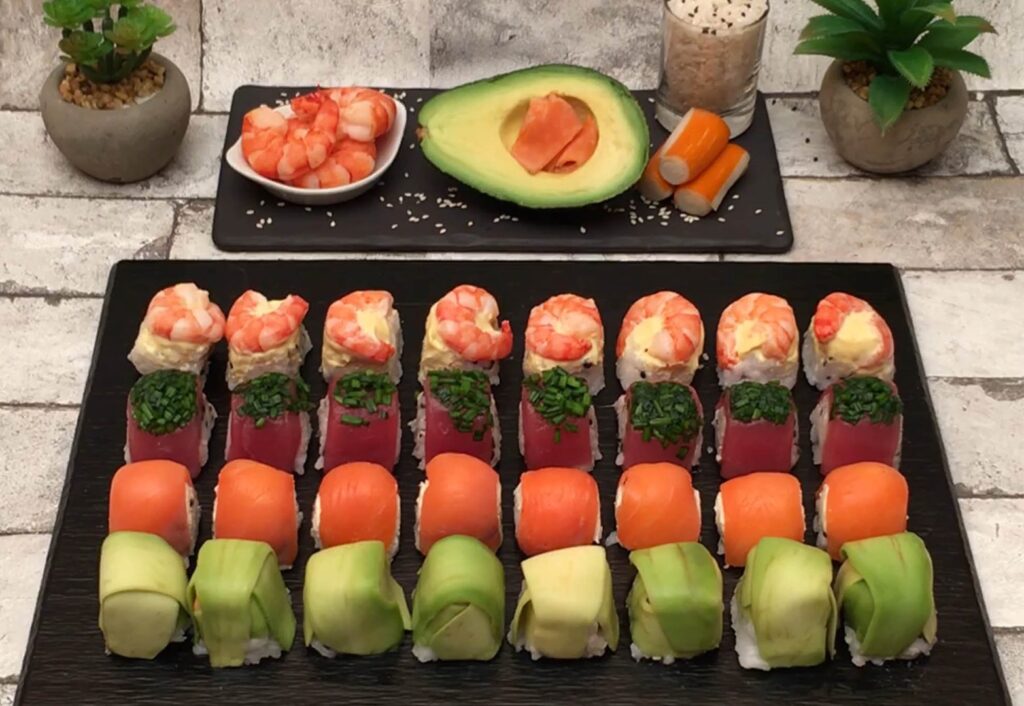 Sushi-Würfel