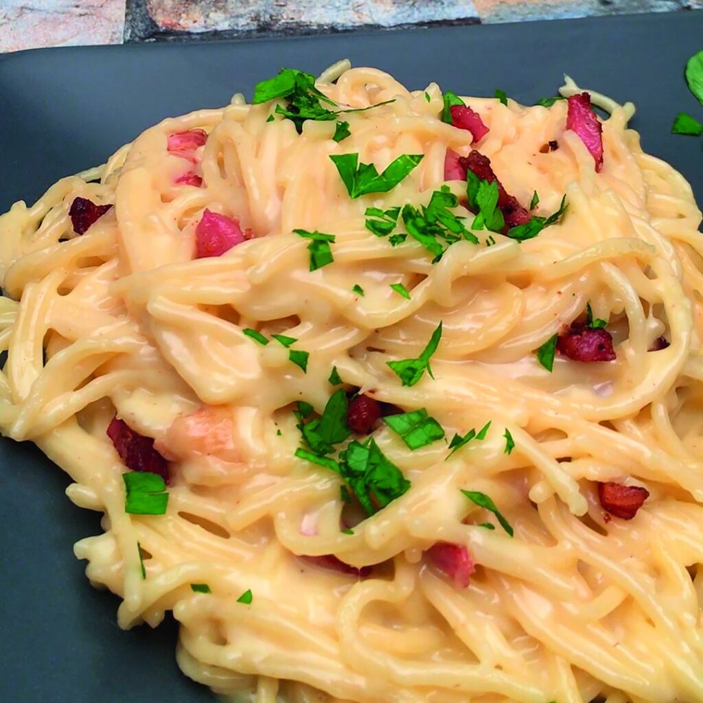 Uber Creamy Spaghetti
