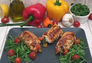 Frango arco-íris