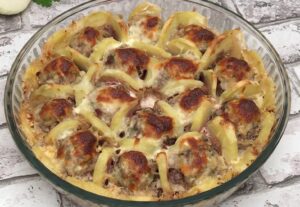 Gratin di polpettine