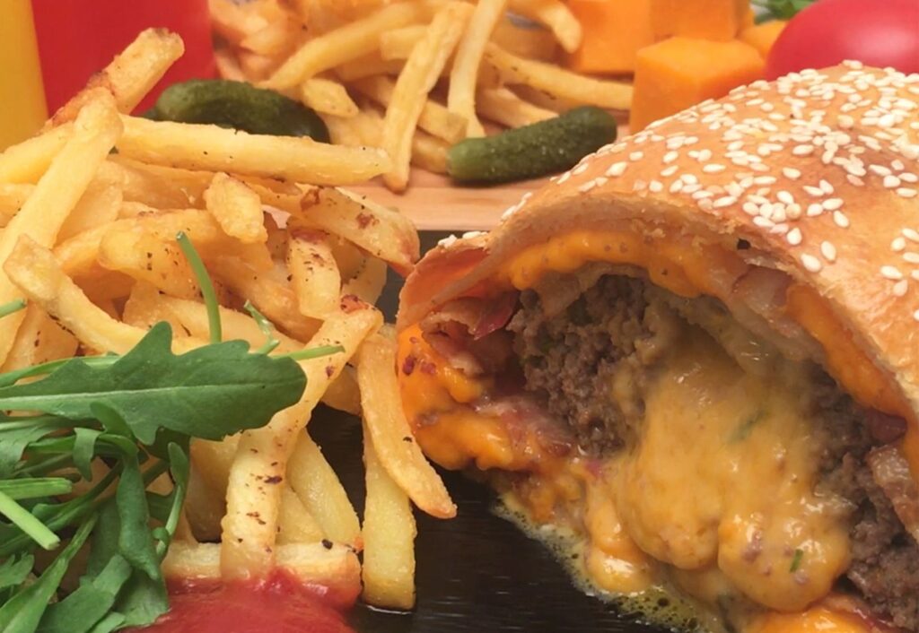 Super cheese-burguer