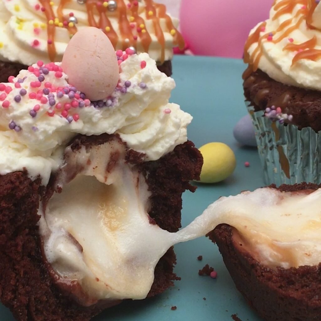 Creme Egg Cupcakes