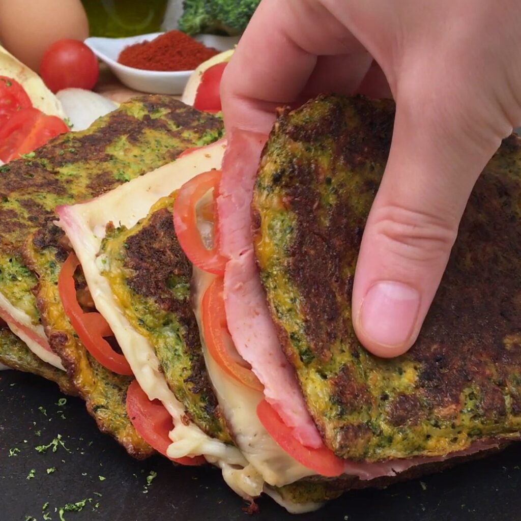 Toast broccolo