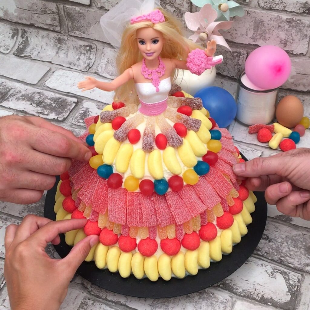 Barbie-Kuchen!