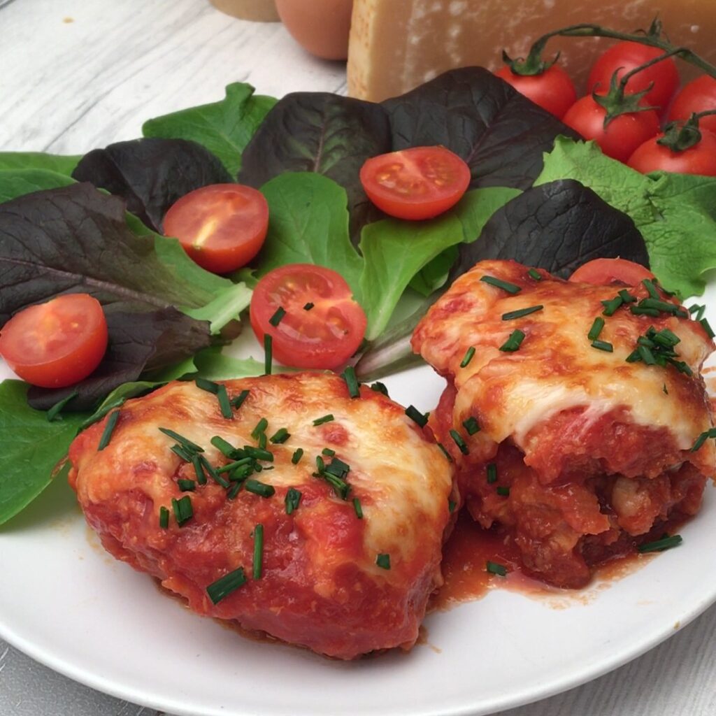 Mozzarella Chicken Bake