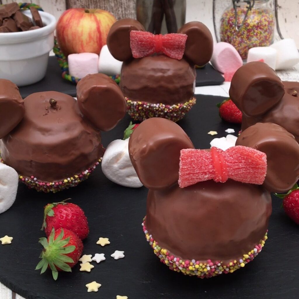 Manzanas Minnie y Mickey