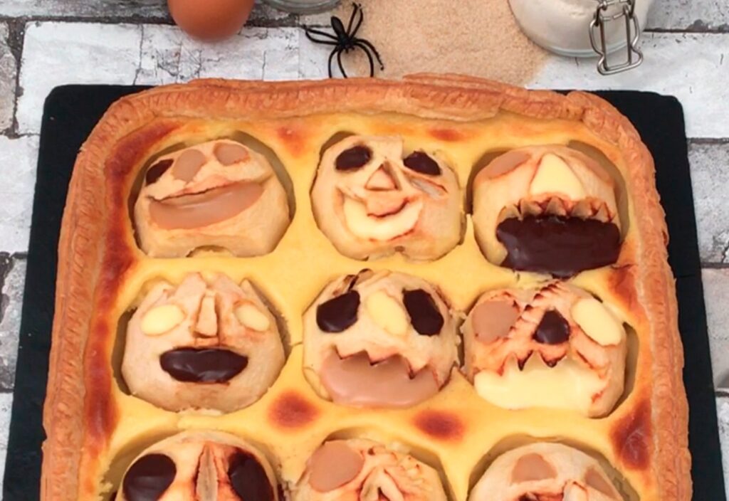 Torta della nonna horror