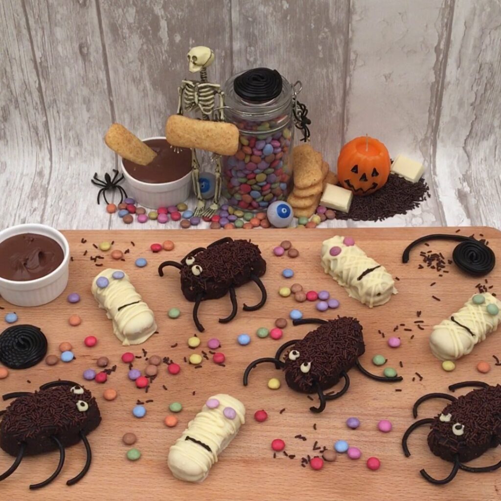 Spooky Halloween Biscuits