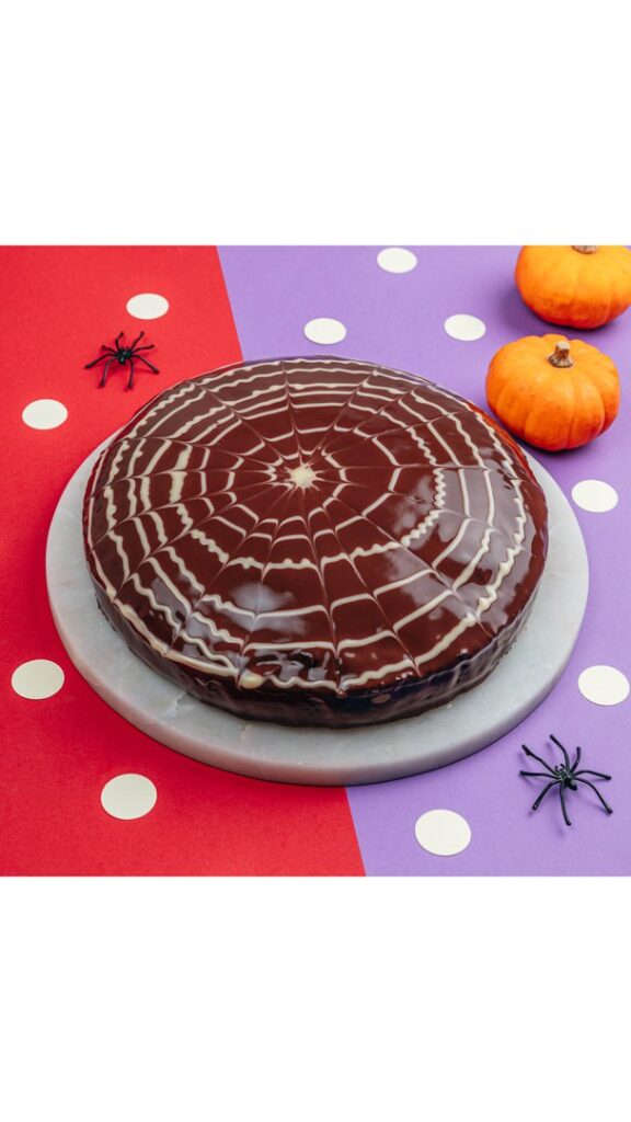 Gâteau au chocolat Spiderman