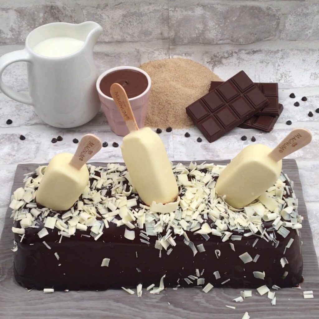 Triple Chocolate Semifreddo