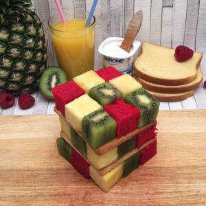 Cubo Rubik frutal