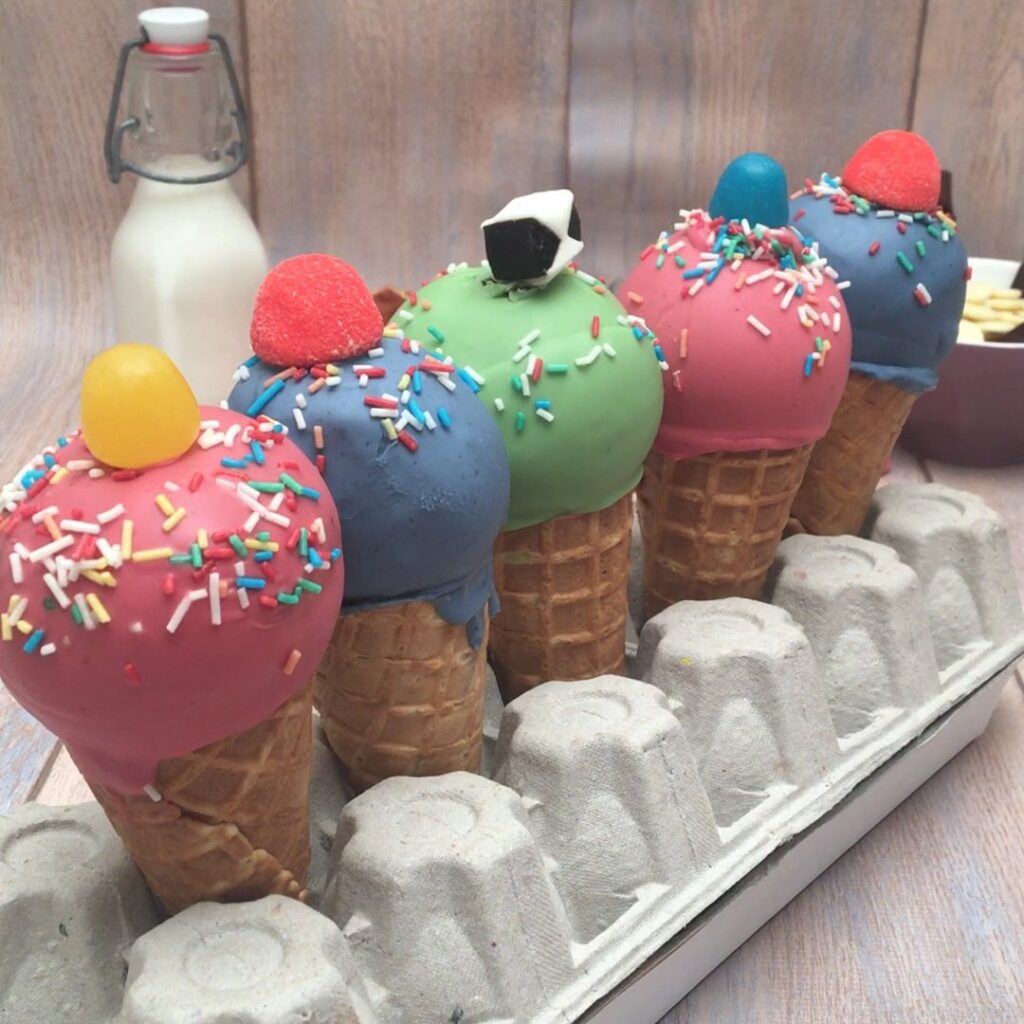 Heladitos de trufas