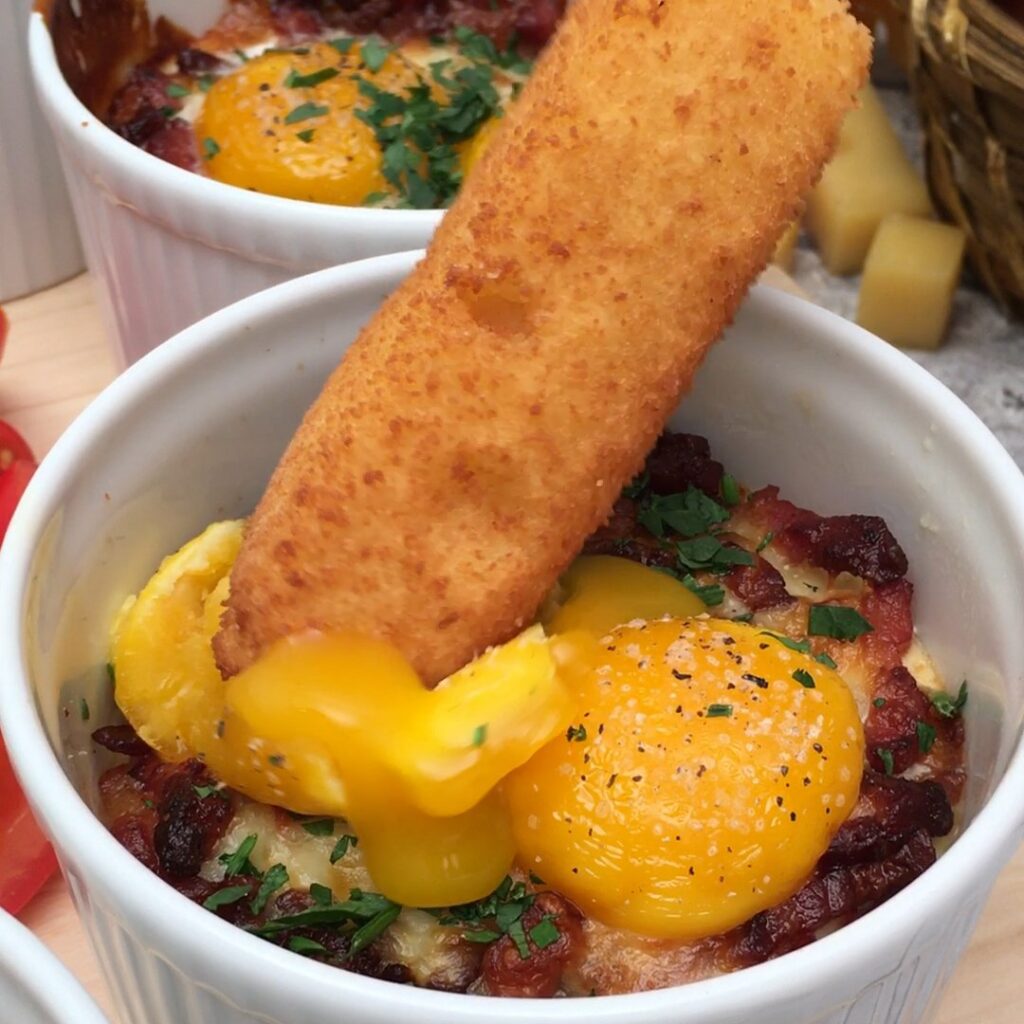 Cheesy Egg Dippers