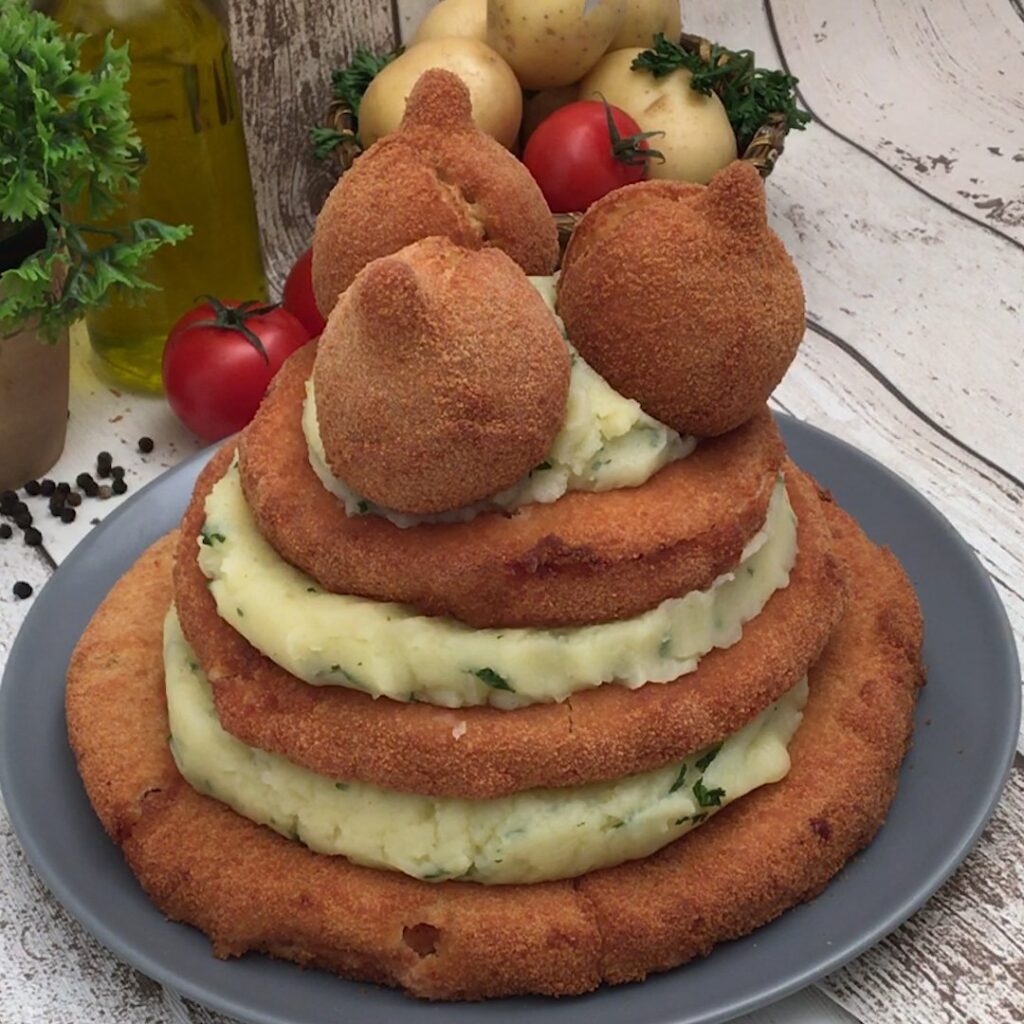 Pièce montée cordon bleu