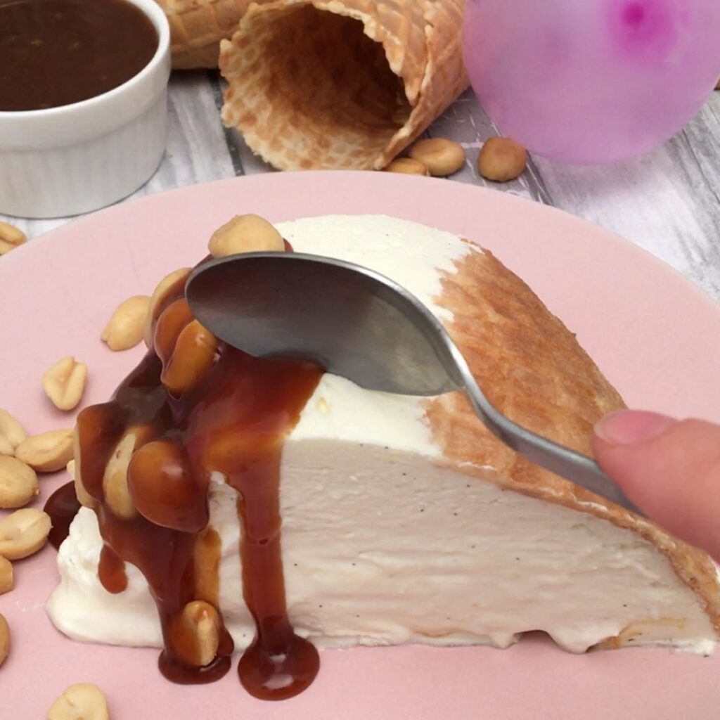Sundae géant maison