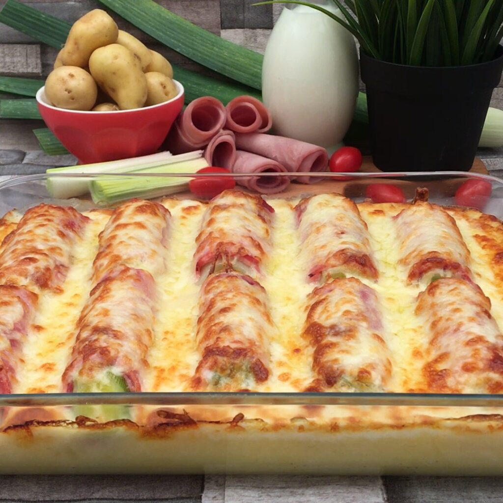 Gratin de poireaux
