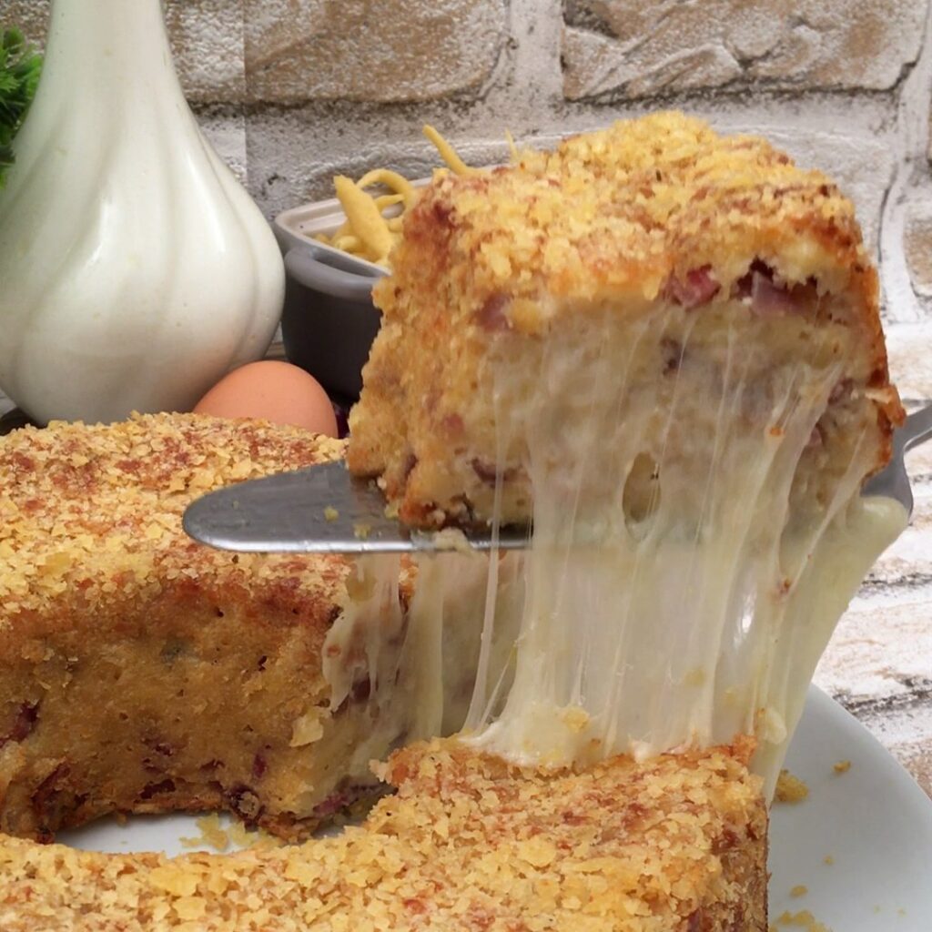 Käsespätzle-Torte!