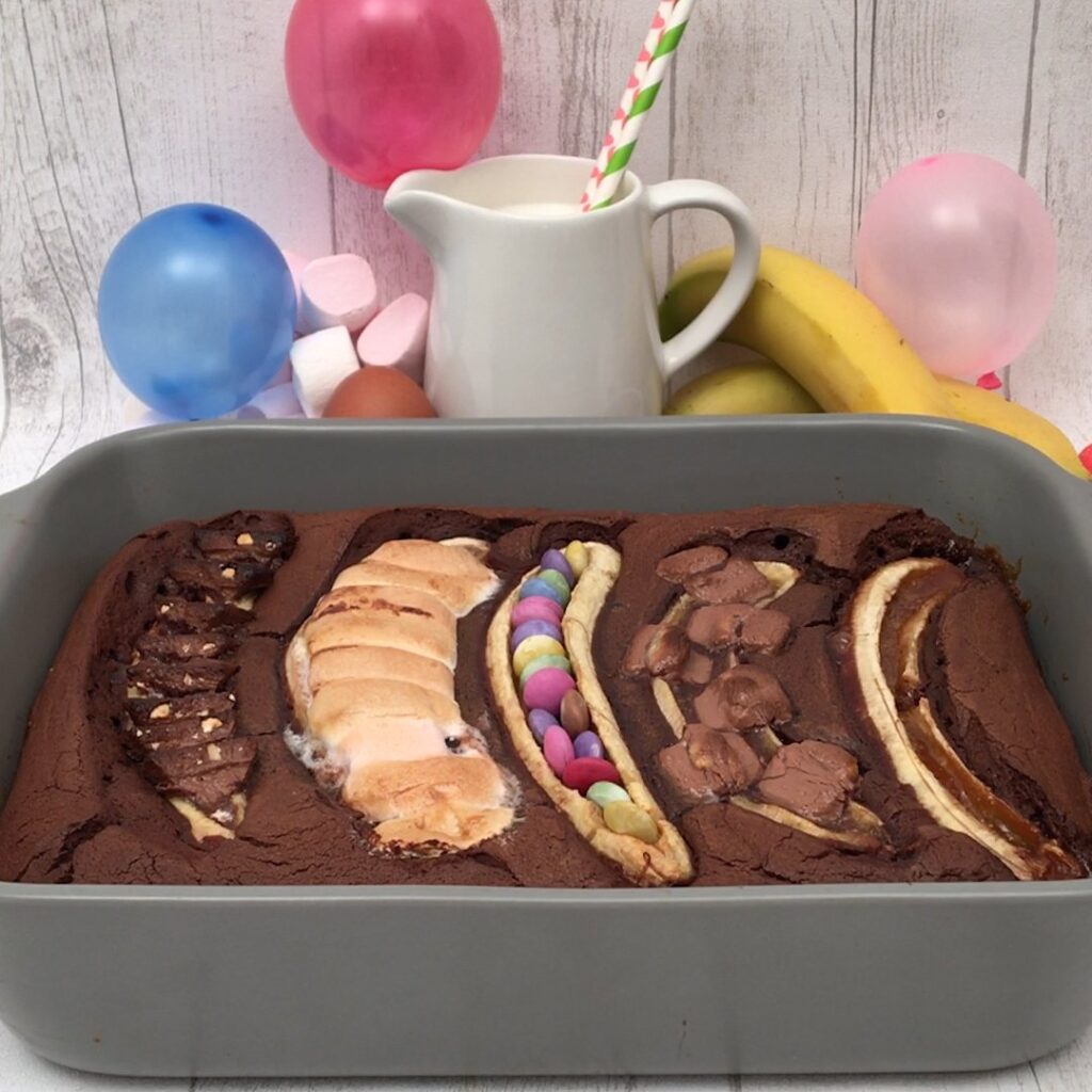 Gâteau choco-banane